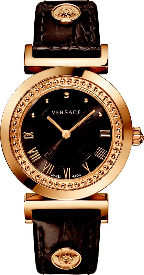 gold versace watch women's